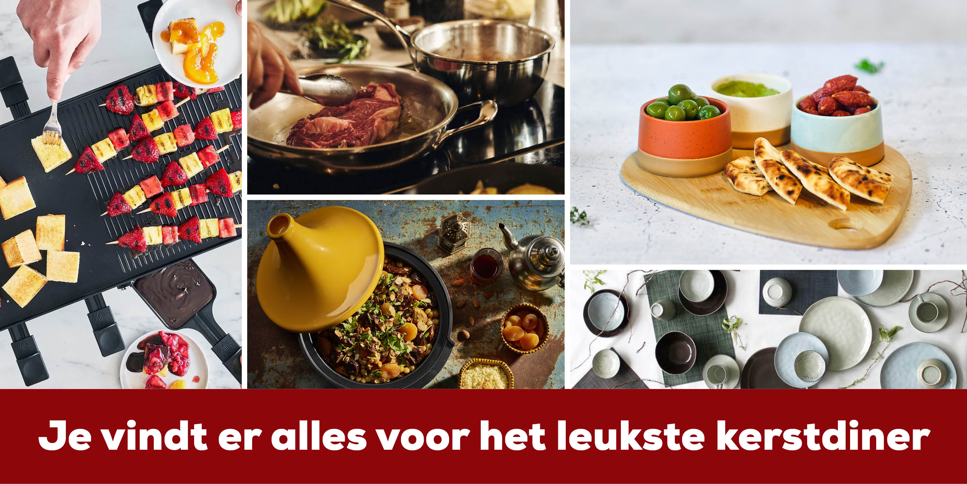 Je vindt er alles voor het leukste kerstdiner